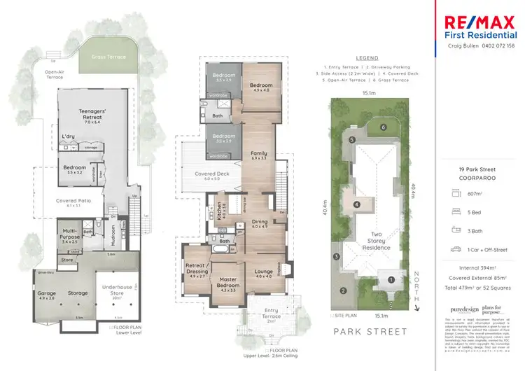 Floorplan of Homely house listing, 19 Park Street, Coorparoo QLD 4151