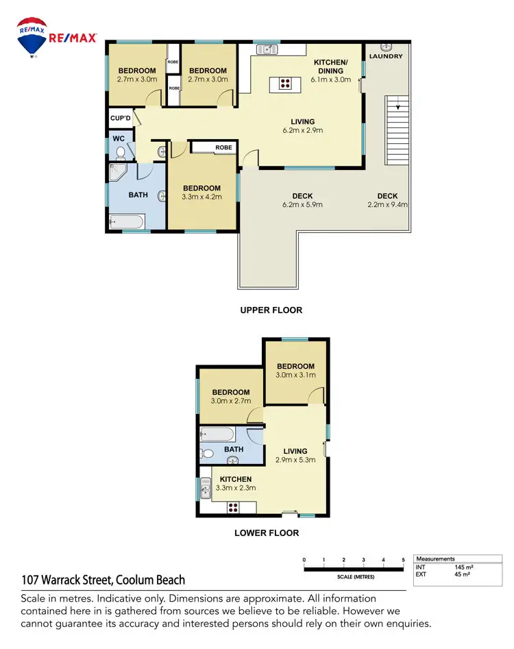 Floorplan of Homely house listing, 107 Warrack Street, Coolum Beach QLD 4573