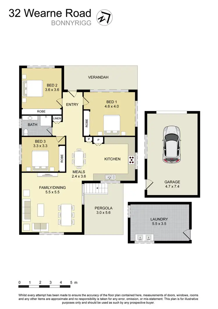 Floorplan of Homely house listing, 32 Wearne Road, Bonnyrigg NSW 2177