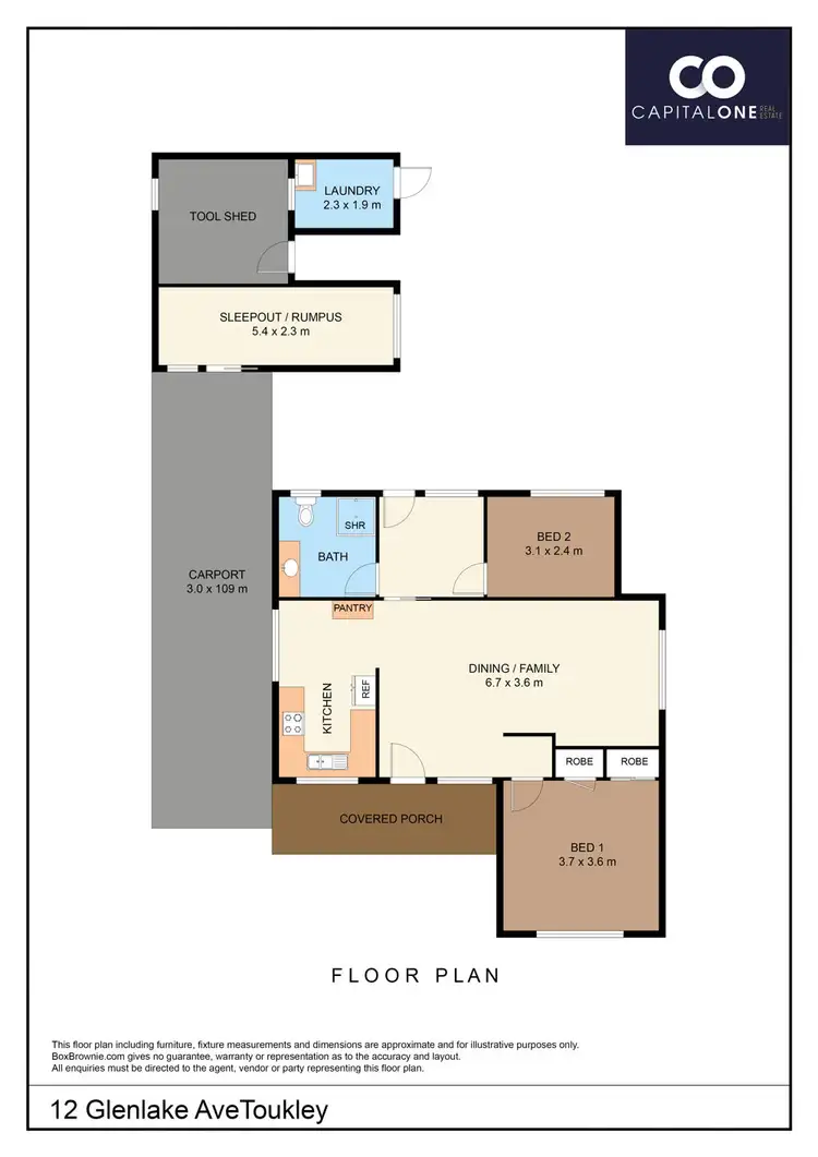 Floorplan of Homely house listing, 12 Glenlake Avenue, Toukley NSW 2263