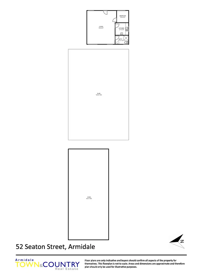 Floorplan of Homely house listing, 52 Seaton Street, Armidale NSW 2350