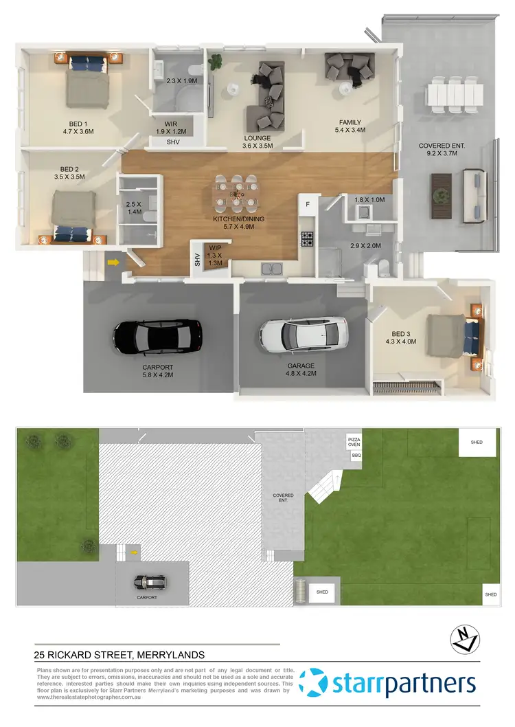 Floorplan of Homely house listing, 25 Rickard Street, Merrylands NSW 2160