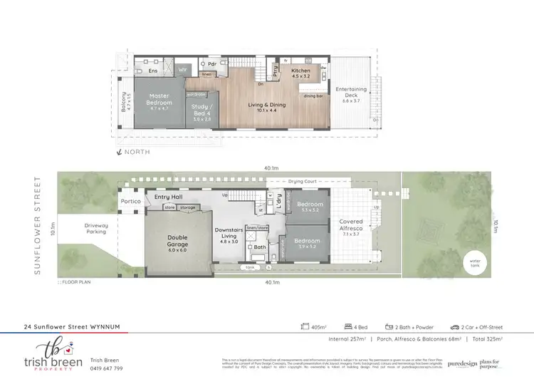 Floorplan of Homely house listing, 24 Sunflower Street, Wynnum QLD 4178