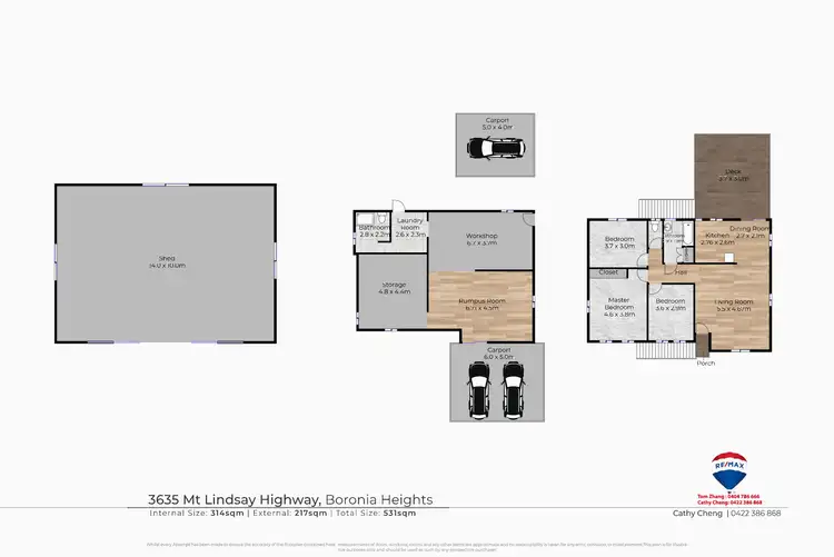 Floorplan of Homely house listing, 3635 Mount Lindesay Highway, Boronia Heights QLD 4124