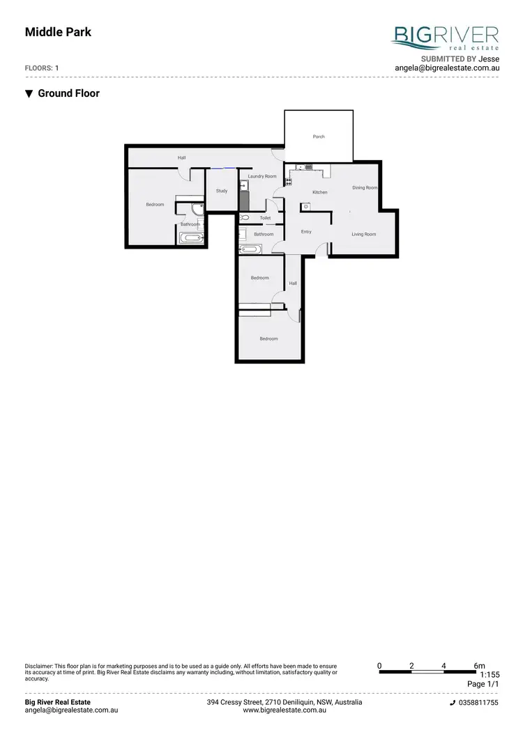 Floorplan of Homely rural property listing, 369 Carrigan Road, Deniliquin NSW 2710