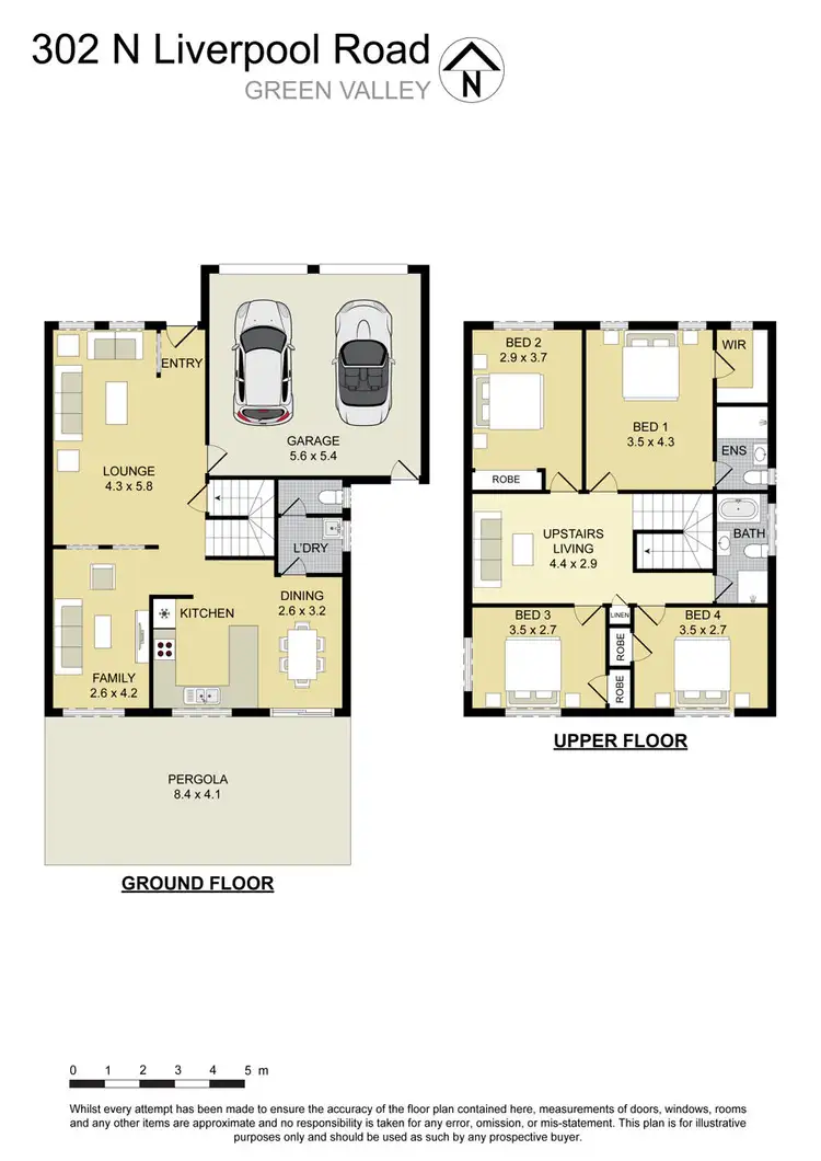 Floorplan of Homely house listing, 302 North Liverpool Road, Green Valley NSW 2168