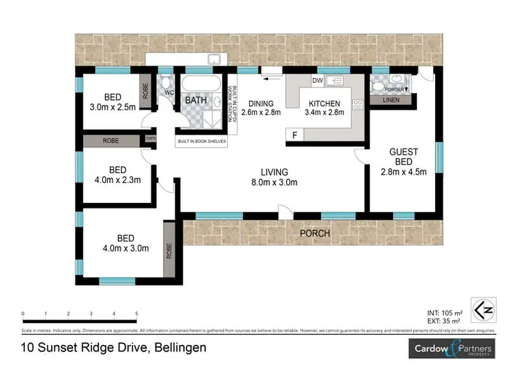 Floorplan of Homely house listing, 10 Sunset Ridge Drive, Bellingen NSW 2454