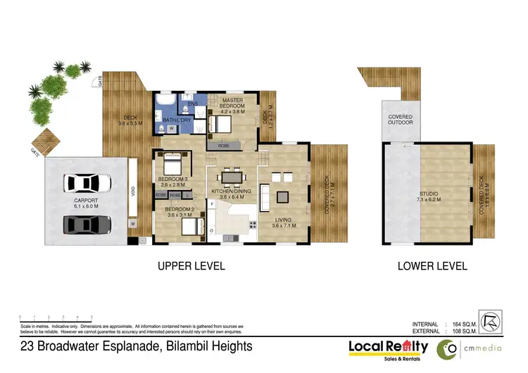 Floorplan of Homely house listing, 23 Broadwater Esplanade, Bilambil Heights NSW 2486