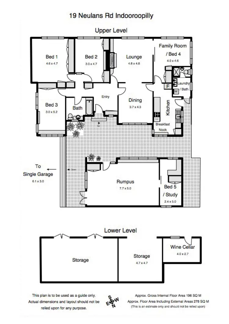 Floorplan of Homely house listing, 19 Neulans Road, Indooroopilly QLD 4068