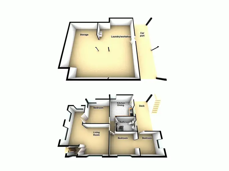 Floorplan of Homely house listing, 23 Bay Street, Kedron QLD 4031