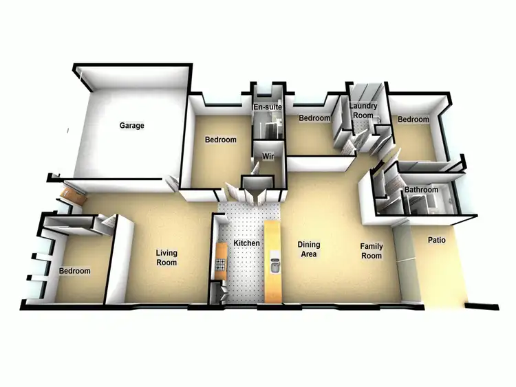 Floorplan of Homely house listing, 8 Winlock Circuit, Warner QLD 4500