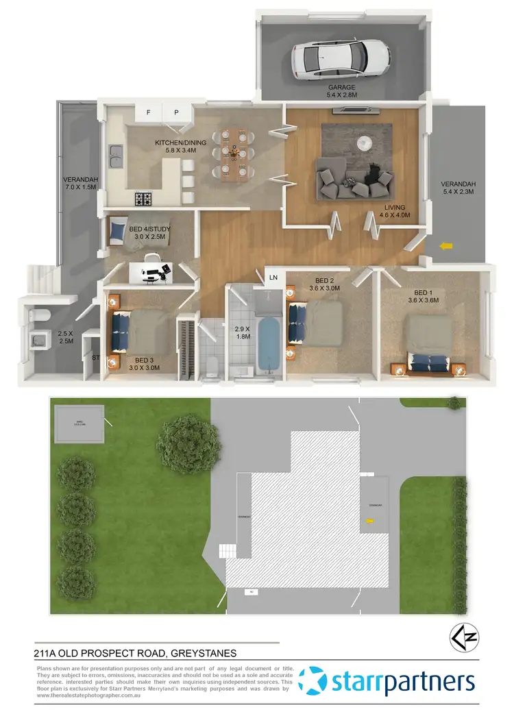 Floorplan of Homely house listing, 211a Old Prospect Road, Greystanes NSW 2145