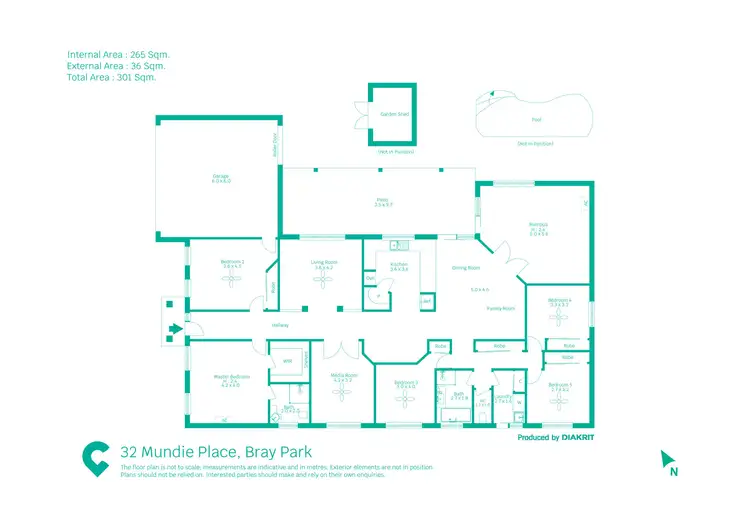 Floorplan of Homely house listing, 32 Mundie Place, Bray Park QLD 4500