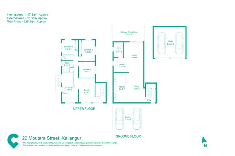 Floorplan of Homely house listing, 22 Moutara Street, Kallangur QLD 4503