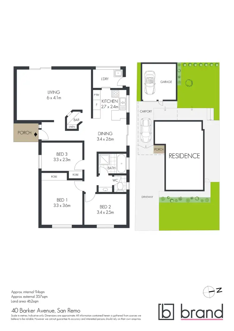 Floorplan of Homely house listing, 40 Barker Avenue, San Remo NSW 2262