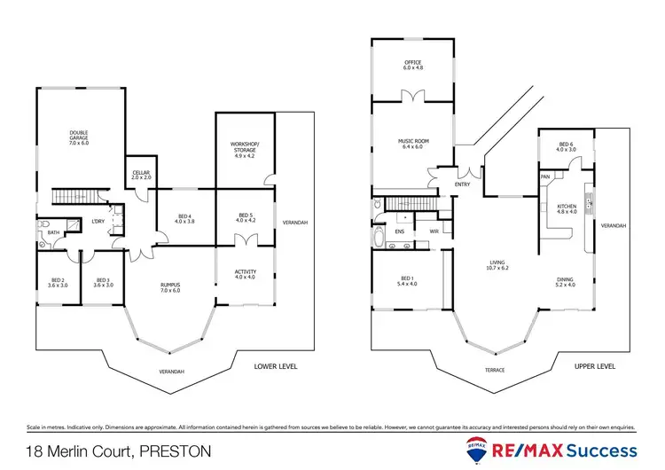 Floorplan of Homely house listing, 18 Merlin Court, Preston QLD 4352