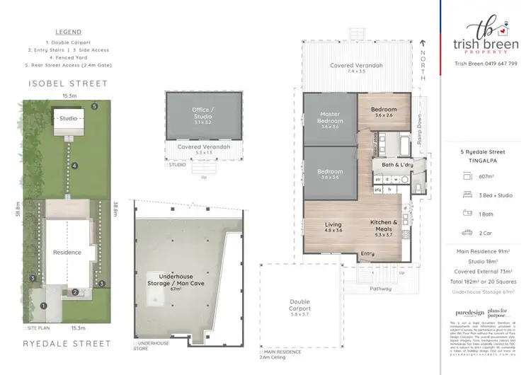 Floorplan of Homely house listing, 5 Ryedale Street, Tingalpa QLD 4173