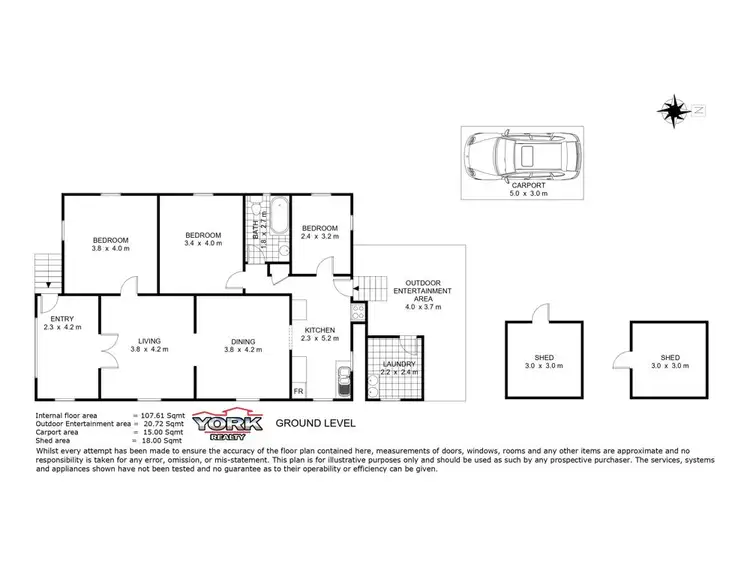 Floorplan of Homely house listing, Address available on request