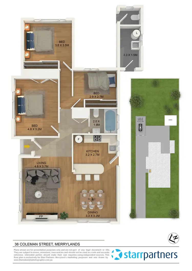Floorplan of Homely house listing, 36 Coleman Street, Merrylands NSW 2160