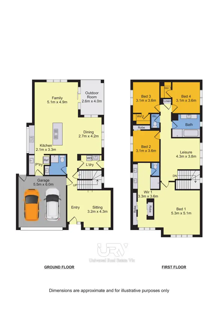 Floorplan of Homely house listing, 33 Abbey Road, Beveridge VIC 3753