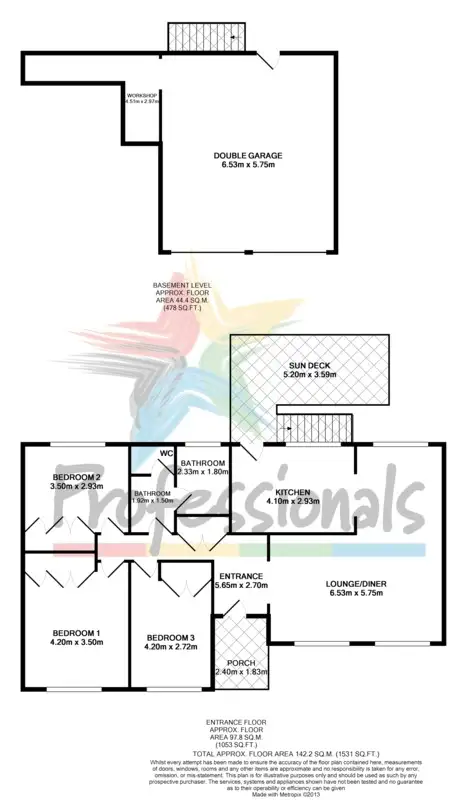 Floorplan of Homely house listing, 66 Amaroo Crescent, Toormina NSW 2452