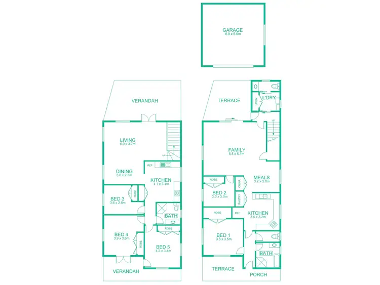 Floorplan of Homely house listing, 9 Orchid Street, Enoggera QLD 4051