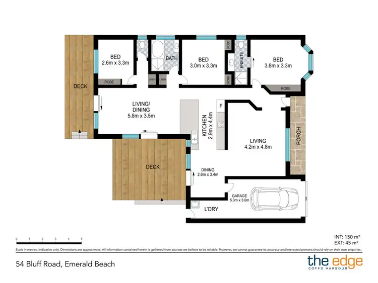Floorplan of Homely house listing, 54 Bluff Road, Emerald Beach NSW 2456