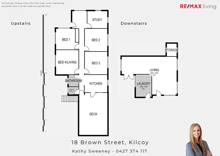 Floorplan of Homely house listing, 18 Brown Street, Kilcoy QLD 4515