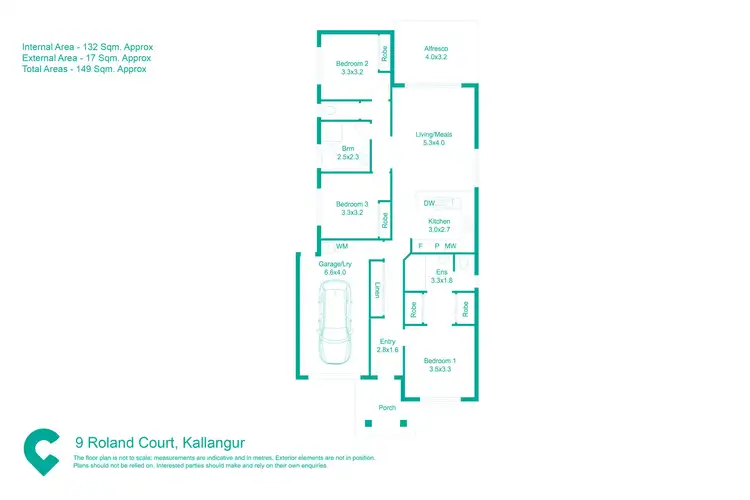 Floorplan of Homely house listing, 9 Roland Court, Kallangur QLD 4503