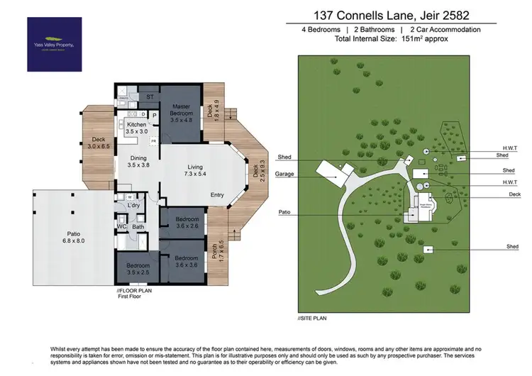 Floorplan of Homely rural property listing, 137 Connells Lane, Murrumbateman NSW 2582