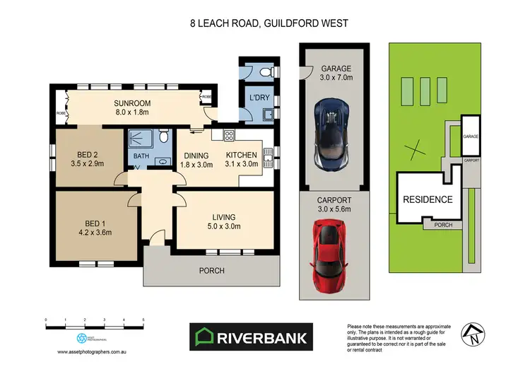 Floorplan of Homely house listing, 8 Leach Road, Guildford NSW 2161