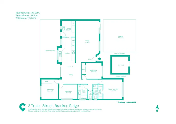 Floorplan of Homely house listing, 8 Tralee Street, Bracken Ridge QLD 4017
