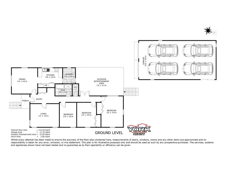 Floorplan of Homely house listing, 19 Dalmeny Street, Wilsonton QLD 4350