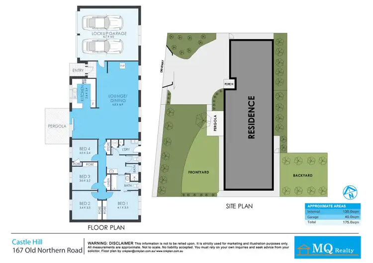 Floorplan of Homely house listing, 167 Old Northern Road, Castle Hill NSW 2154
