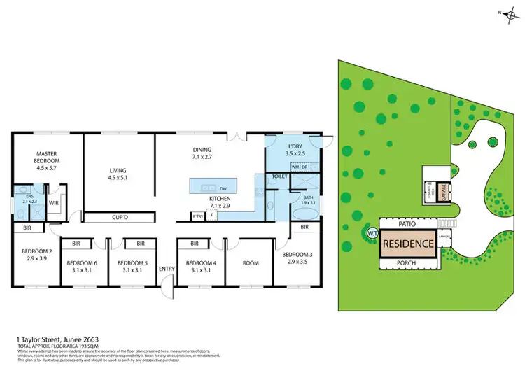 Floorplan of Homely house listing, 1 Taylor St Junee, Junee NSW 2663