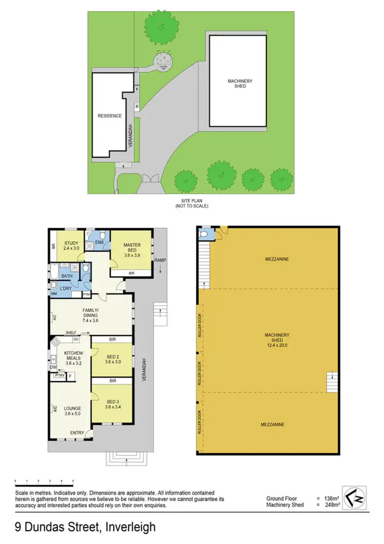 Floorplan of Homely house listing, 9 Dundas Street, Inverleigh VIC 3321