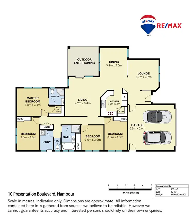 Floorplan of Homely house listing, 10 Presentation Boulevard, Nambour QLD 4560