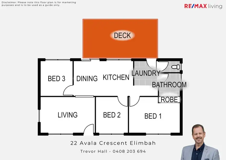 Floorplan of Homely house listing, 22 Avala Crescent, Elimbah QLD 4516