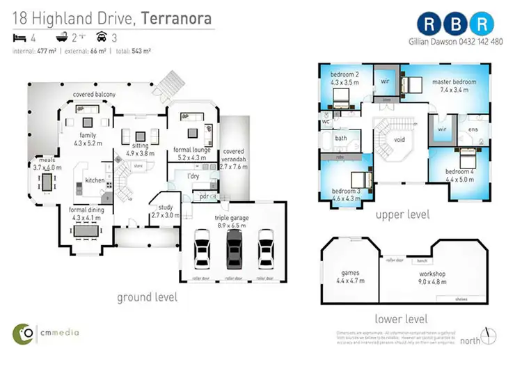 Floorplan of Homely rural property listing, 18 Highland Drive, Terranora NSW 2486