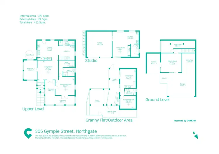 Floorplan of Homely house listing, 205 Gympie street, Northgate QLD 4013
