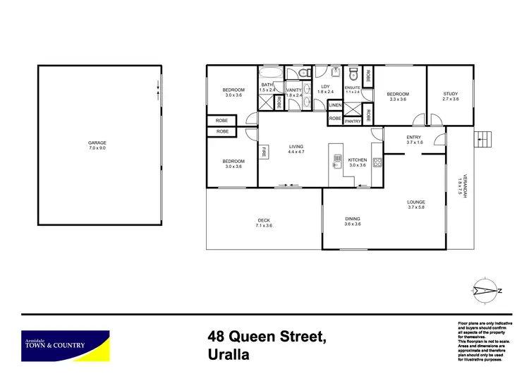 Floorplan of Homely house listing, 48 Queen Street, Uralla NSW 2358