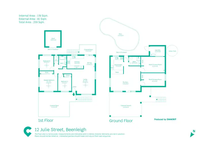 Floorplan of Homely house listing, 12 Julie Street, Beenleigh QLD 4207