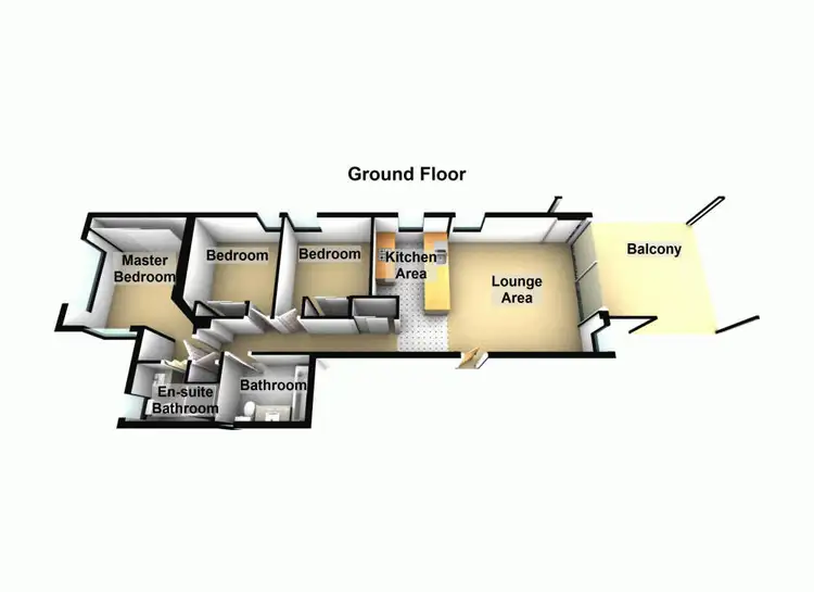 Floorplan of Homely unit listing, 6/6 Stanley Terrace, Taringa QLD 4068