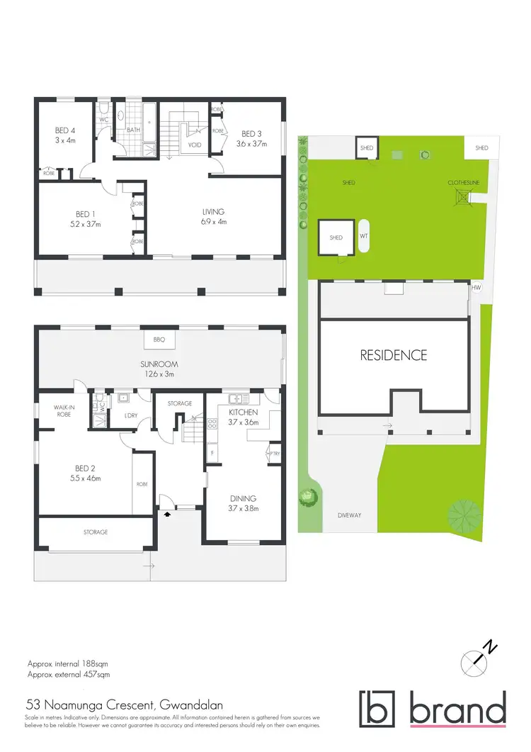 Floorplan of Homely house listing, 53 Noamunga Crescent, Gwandalan NSW 2259