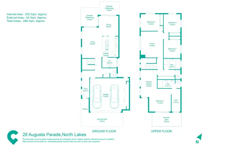 Floorplan of Homely house listing, 28 Augusta Parade, North Lakes QLD 4509