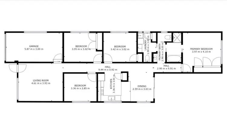 Floorplan of Homely house listing, 27 Platts Close, Toormina NSW 2452