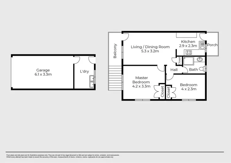 Floorplan of Homely unit listing, 5/87 Bride Street, Wynnum QLD 4178