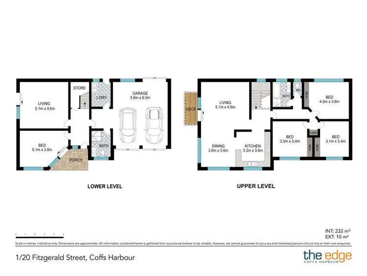 Floorplan of Homely townhouse listing, 1/20 Fitzgerald Street, Coffs Harbour NSW 2450