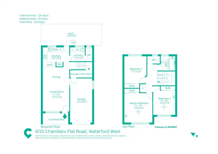 Floorplan of Homely townhouse listing, 9/20 Chambers Flat Road, Waterford West QLD 4133