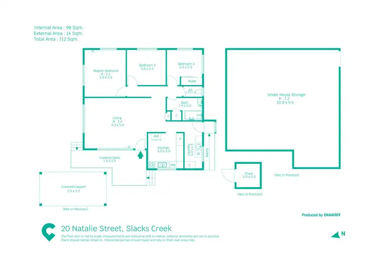 Floorplan of Homely house listing, zz20 Natalie Street, Slacks Creek QLD 4127